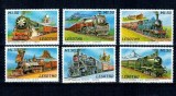 Lesotho 1996 - Locomotive, trenuri, cai ferate, serie neuzata