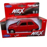 Macheta Renault 5, rosu 1/36