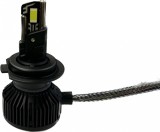 Комплект 2 LED крушки H1 T55 mini, 180W, Canbus, 60mm, Без грешки, 23000Lm, 6000K, +400%