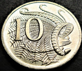 Moneda exotica 10 CENTI - AUSTRALIA, anul 1999 *cod 968
