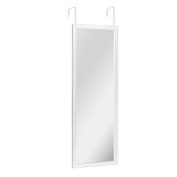 Oglindă MDF, Alb, Montare Ușă, 34x94cm, Oem