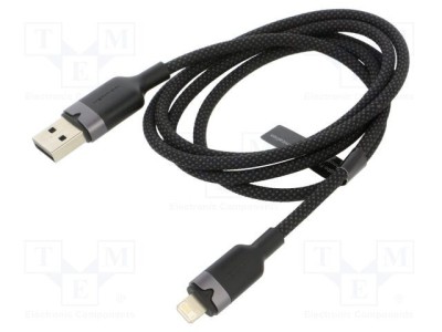 Cablu USB 2.0 Apple Lightning la USB A 1m VENTION foto