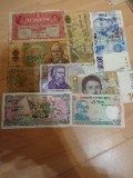 Lot bancnote 9 bucati, Europa