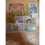 Lot bancnote 9 bucati