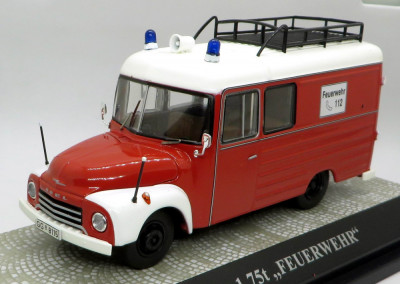 Premium Classixxs Opel Blitz 1.75t FEUERWEHR 1957 1:43 foto