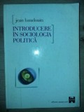 Introducere in sociologia politica- Jean Baudouin