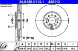 Disc frana ATE 24.0125-0113.1
