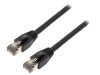 Cablu Patch Cord Logilink Cat 8.1 S/FTP LSZH, RJ45, Negru, 5m