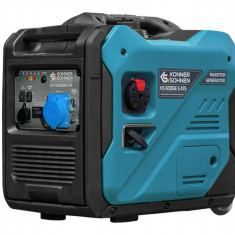 Generator de curent 5.5 kW inverter - benzina - insonorizat - Konner & Sohnen - KS-6000iE-S-ATS