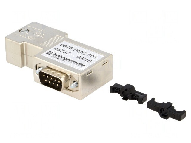 Mufă D-Sub 9 PIN unghi 90&deg; Profibus