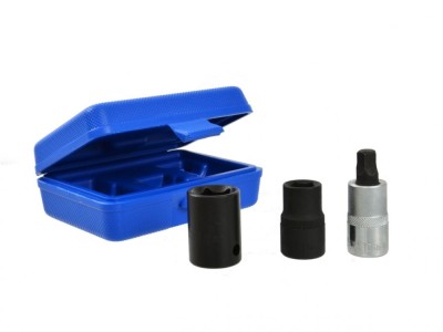 Set chei hexagonale pentru demontare etrier frana, Geko G02527 foto