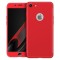 Husa Apple iPhone 7 Plus, FullBody Red, acoperire completa 360 grade cu folie de sticla gratis