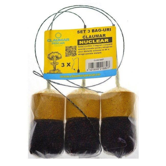 Set 3 Monturi PVA Claumar Nuclear - Bag-ul Nuclear XL