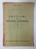 LECTIUNI DE ISTORIE LITERARA , PARTEA INTAI de VICTOR TARANU , 1936, DEDICATIE *