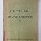 LECTIUNI DE ISTORIE LITERARA , PARTEA INTAI de VICTOR TARANU , 1936, DEDICATIE *
