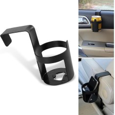 Suport pahar auto universal, anti-alunecare, pentru bauturi calde sau reci, plastic abs, negru, 11.5x6.5x6.5 cm