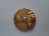 Mihai Viteazul Ansamblul Istoric Mihai Bravu 1926-1976 .Medalie bronz excelenta .Vechime 50 de ani .Diametru 50 mm .
