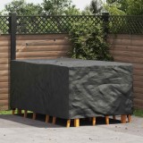 vidaXL Husă pentru mobilier de exterior Negru 143 x 225 x 90 cm 210D