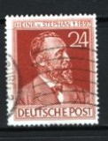 GERMANIA (ZONA ALIATA) 1947 &ndash; PERSONALITATI. H. VON STEPHAN, STAMPILAT, F107