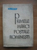 VAL. TEBEICA - PRIMELE MARCI POSTALE ROMANESTI - 1962