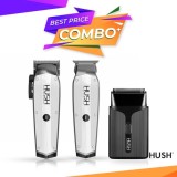Set HUSH - Masina de tuns HU22C + Masina de contur HU22T + Masina de ras V2