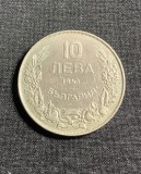 Moneda 10 leva 1943 Bulgaria