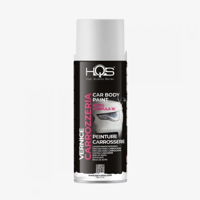 Vopsea Spray HQS pentru caroserie masini Alb Nitro formula 1k foto