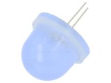 LED Albastru 16mm 600-2500mcd 11V Convex