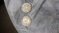 2 monezi 5 lei 1881/1883 foto