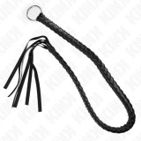 KINK - SNAKE WHIP WITH BLACK HAND RING 65 CM, KINK IMPACT &amp; TOUCH