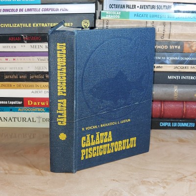 V. VOICAN - CALAUZA PISCICULTORULUI , EDITIA A II-A , 1981 * foto
