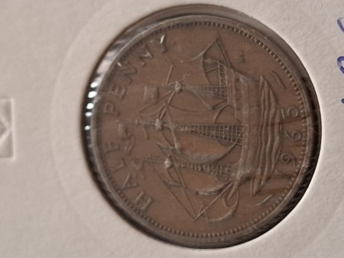Half penny 1965