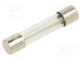 Siguranta fuzibila lenta, 7A, tensiune 250V AC, 6,3x32mm, OPTIFUSE - TSA-7A