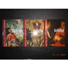 BIBLIA. RAFTUL DE CULTURA GENERALA 3 volume (2010, editie cartonata)