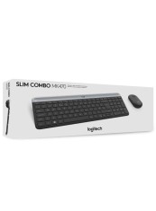 Set Tastatura &amp; Mouse Logitech Slim Wireless Combo Mk470 PC