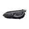 Far VW GOLF VIII, 11.2019-, partea stanga, TYC, lense; cu LED daytime running light; LED; electrical; negru rim; fara unitate control LED; cu motor;