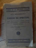 Temoins Du Spirituel - Paul Archambault ,538362, PARIS