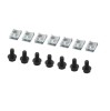 Set cleme fixare scut motor VOLVO XC90 (C /P28), 10.2002-, 14 buc/set,