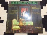 Beethoven Concert pentru vioara si orchestra in re major Op. 61 dirijor sergiu celibidache disc vinyl lp muzica clasica VG+, Electrecord