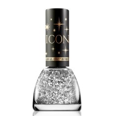 Lac de unghii Icon Glitter Revers Silver