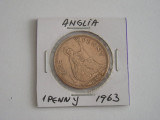 M3 C50 - Moneda foarte veche - Anglia - one penny - 1963, Europa