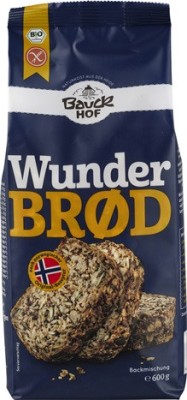 Mix pentru Paine Integrala cu Seminte Fara Gluten Bio 600gr Bauck Hof foto