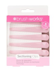 Agrafe de par pentru sectionarea parului, 6 bucati, Brushworks