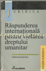 Raspunderea Internationala Pentru Violarea Dreptului Umanitar - Stelian Scaunas foto