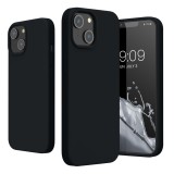 Husa protectie flippy compatibila cu samsung galaxy a02s liquid silicone case negru