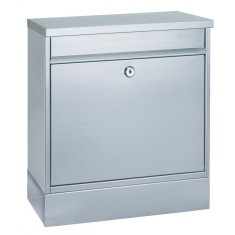 Cutie poștală set HOCHHAUS inox cu suport de ziare