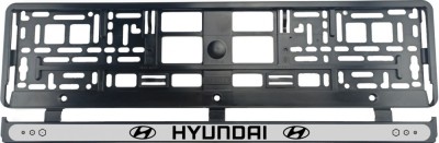 Set 2 bucati, suport numar inmatriculare Hyundai foto