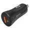 Adaptor incarcare auto USB Hama cu incarcare rapida, 3000 mA, 19.5 W, Negru