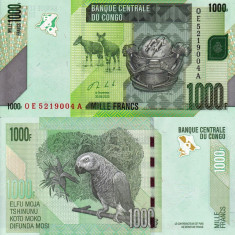 CONGO 1.000 francs 2020 UNC!!!