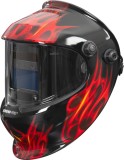 Casca de sudura Strend Pro Galaxy Flame, AutoDark, automata (auto-&icirc;ntunecare)